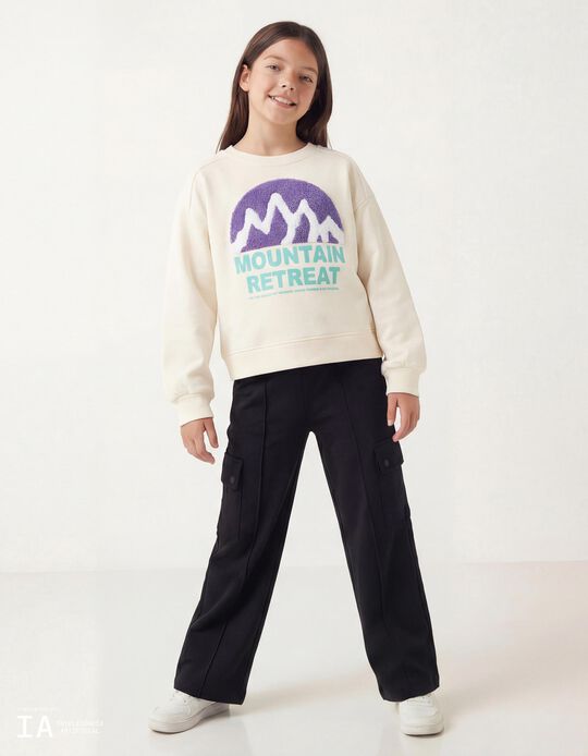 Comprar Online Sweatshirt, Menina, Branco