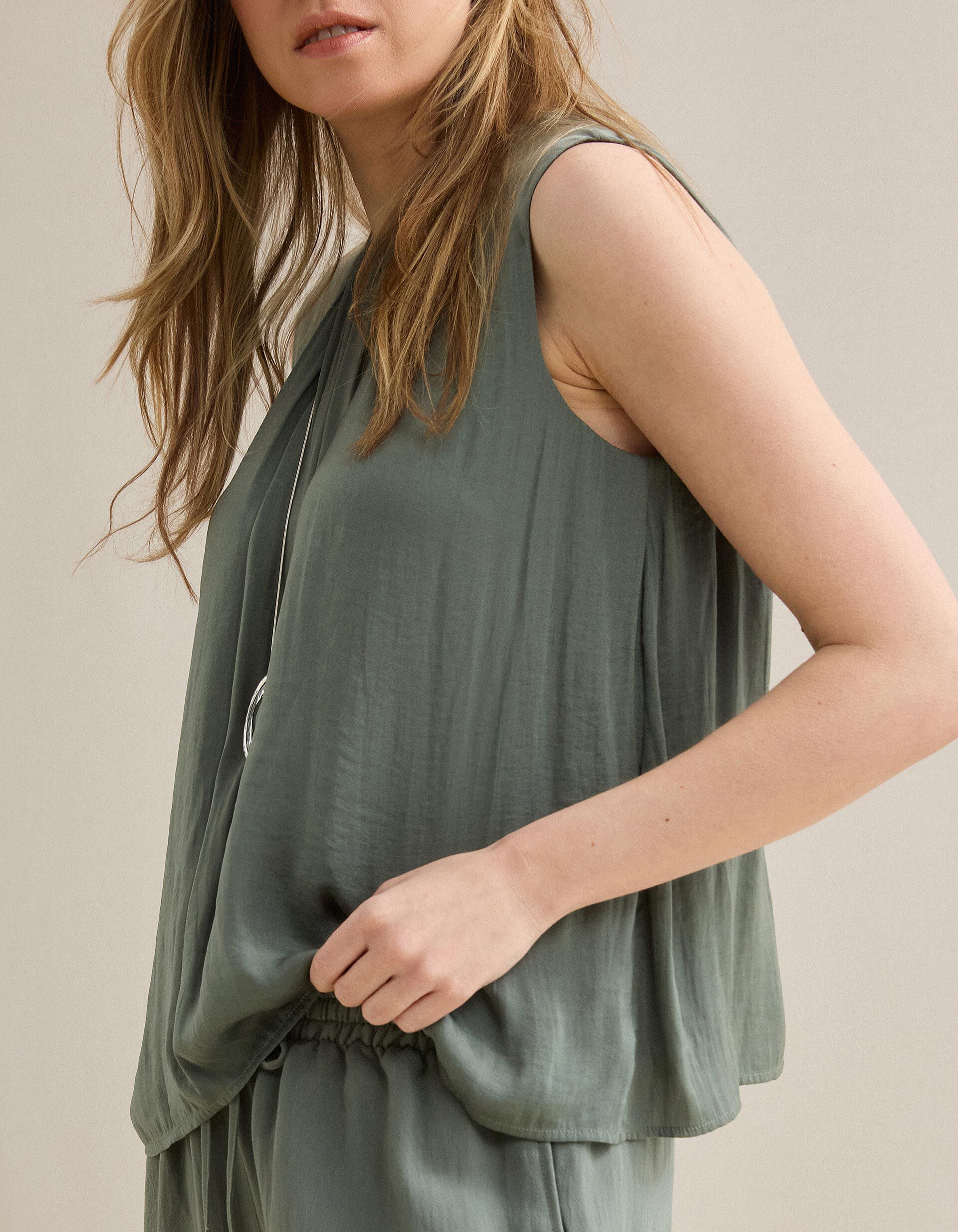 Comprar Online Blusa, Mulher, Verde Claro 