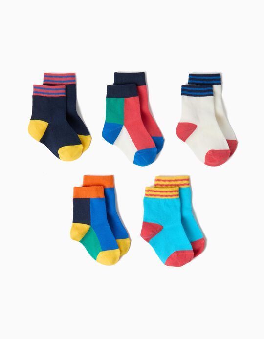 Comprar Online Pack 5 Pares De Meias, Menino, Multicolor