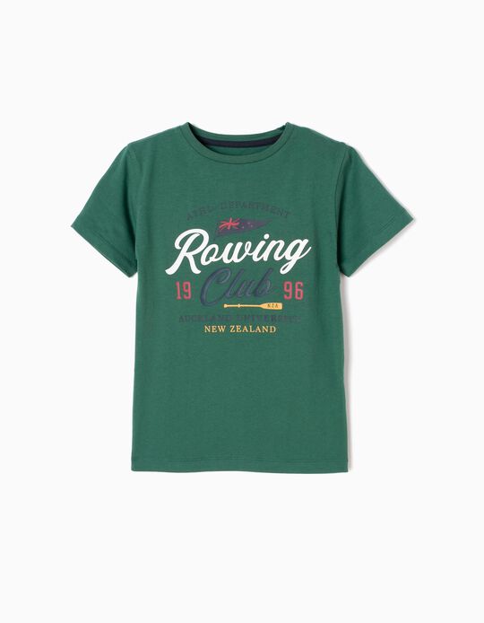 T-Shirt, Rowing Club, Green