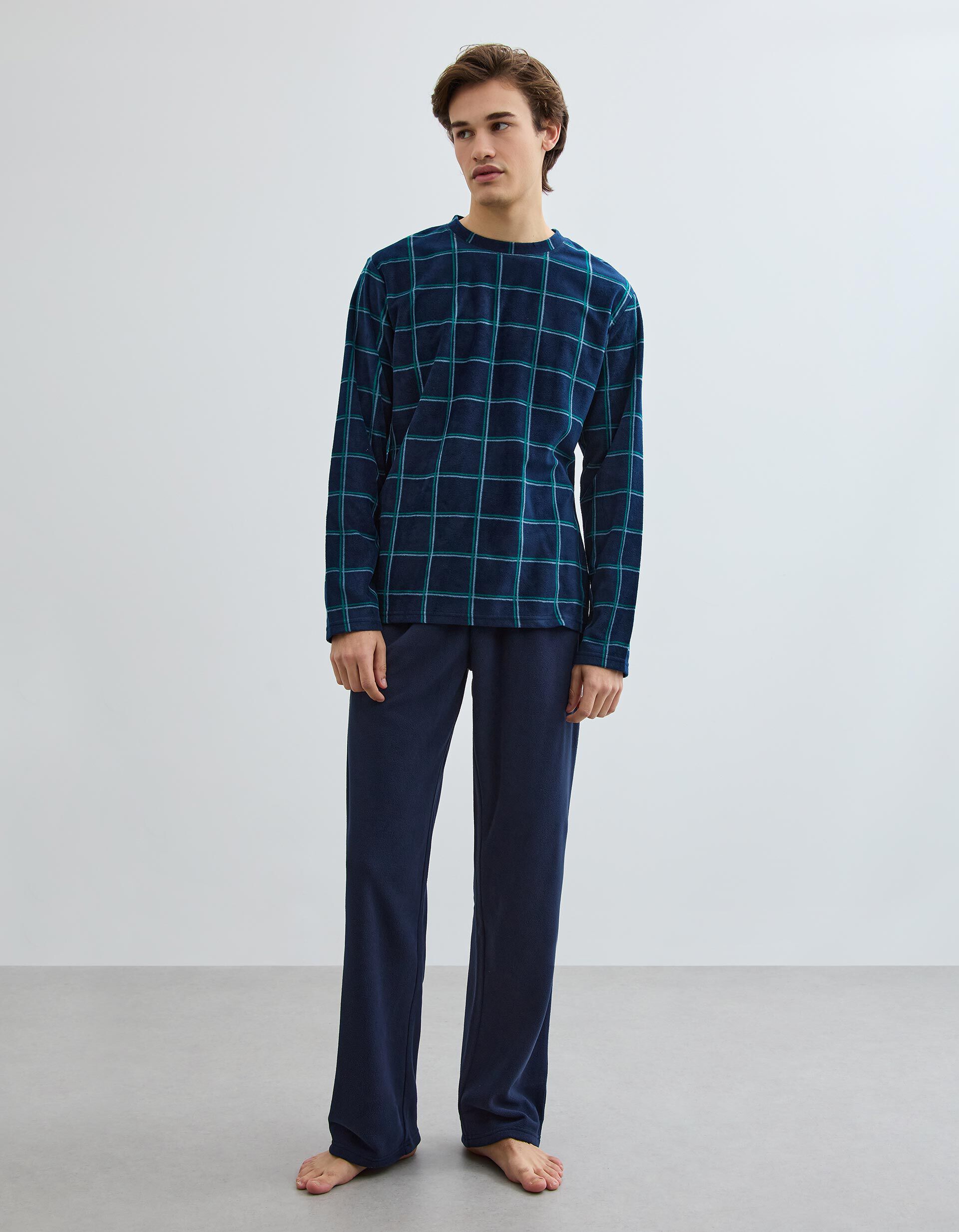 Comprar Online Pijama Polar, Homem, Azul Escuro