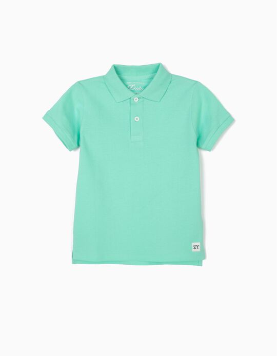 Polo para Menino, Verde