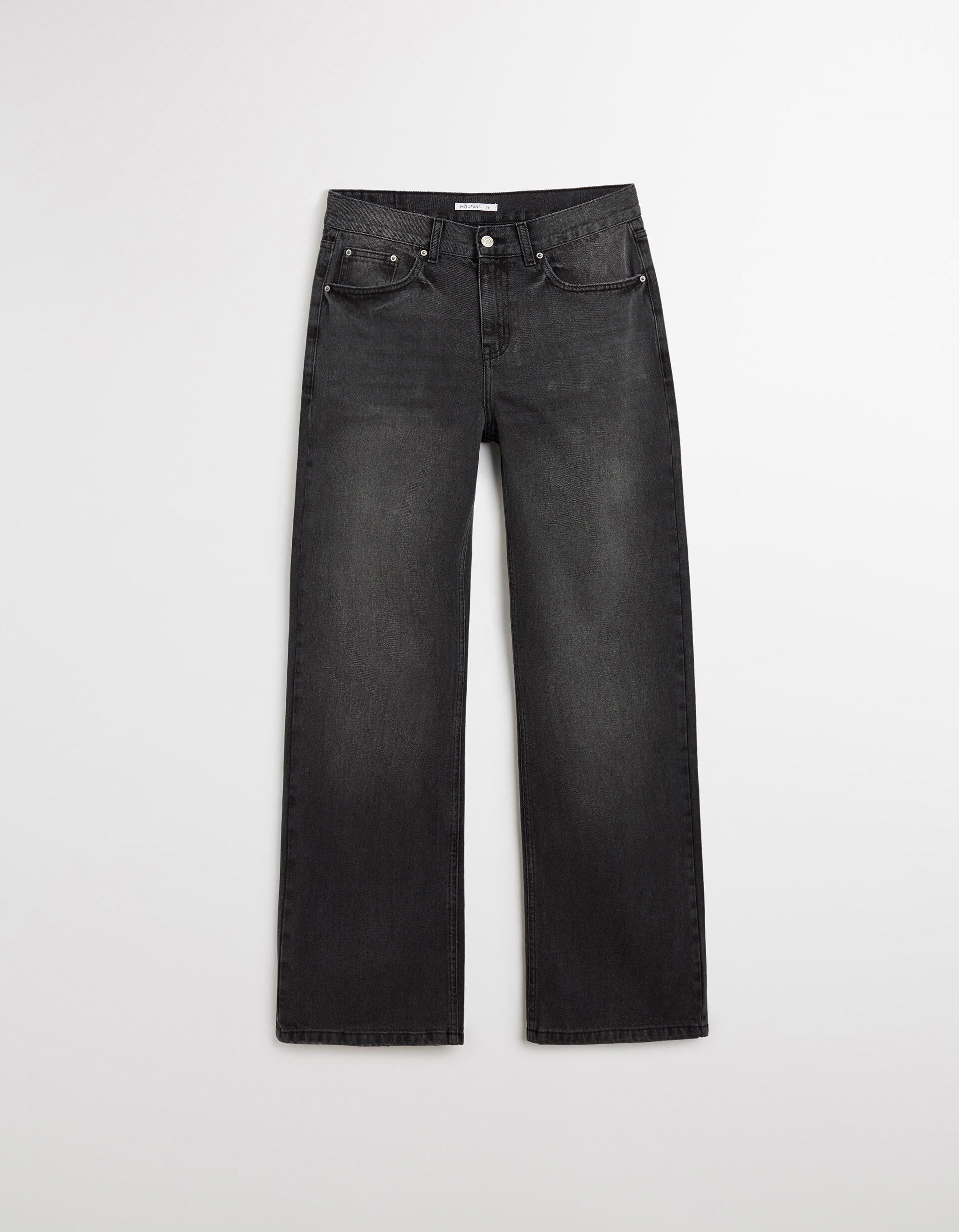 Comprar Online Cal&ccedil;as de Ganga Wide Leg, Mulher, Cinzento 