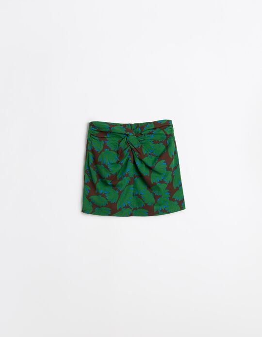 Comprar Online Mini Saia, Mulher, Castanho