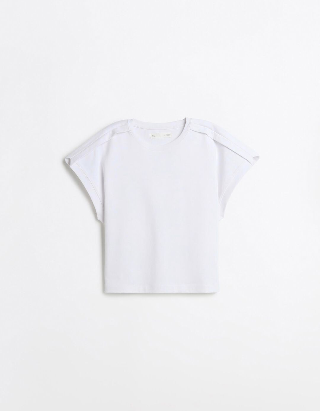 T-shirt Com Detalhe, Mulher, Branco