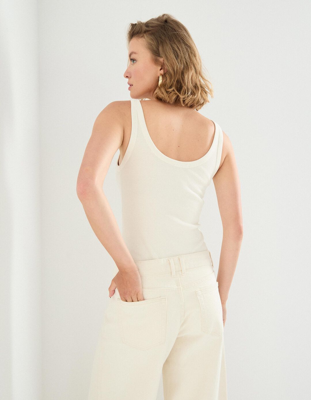 Body de Alças, Mulher, Coral