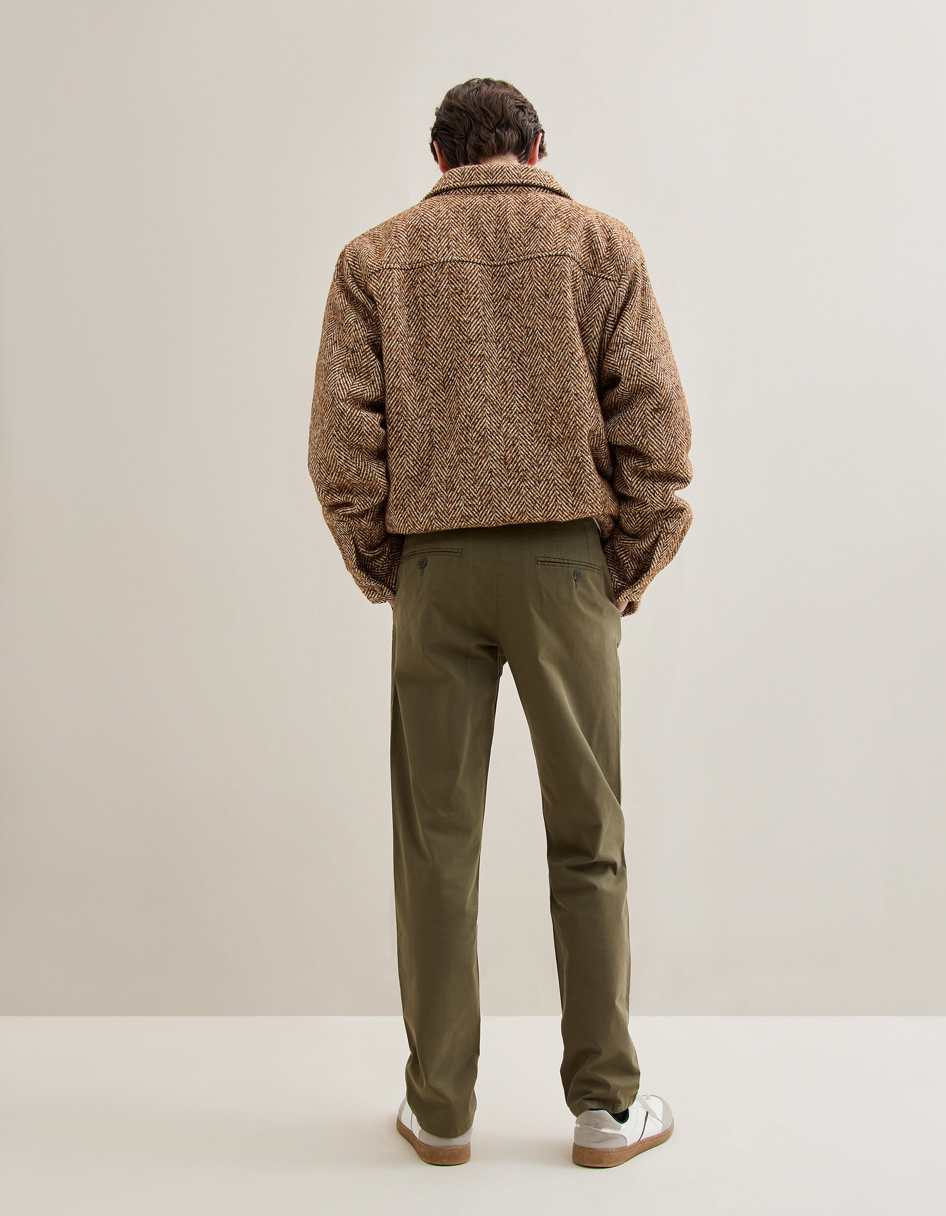 Comprar Online Cal&ccedil;as Chino Slim, Homem, Verde Escuro