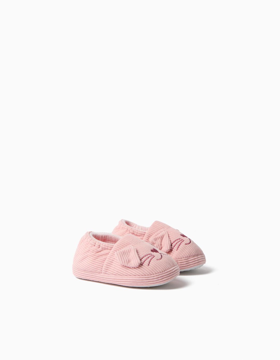 Pantufas Em Bombazine, Menina, 