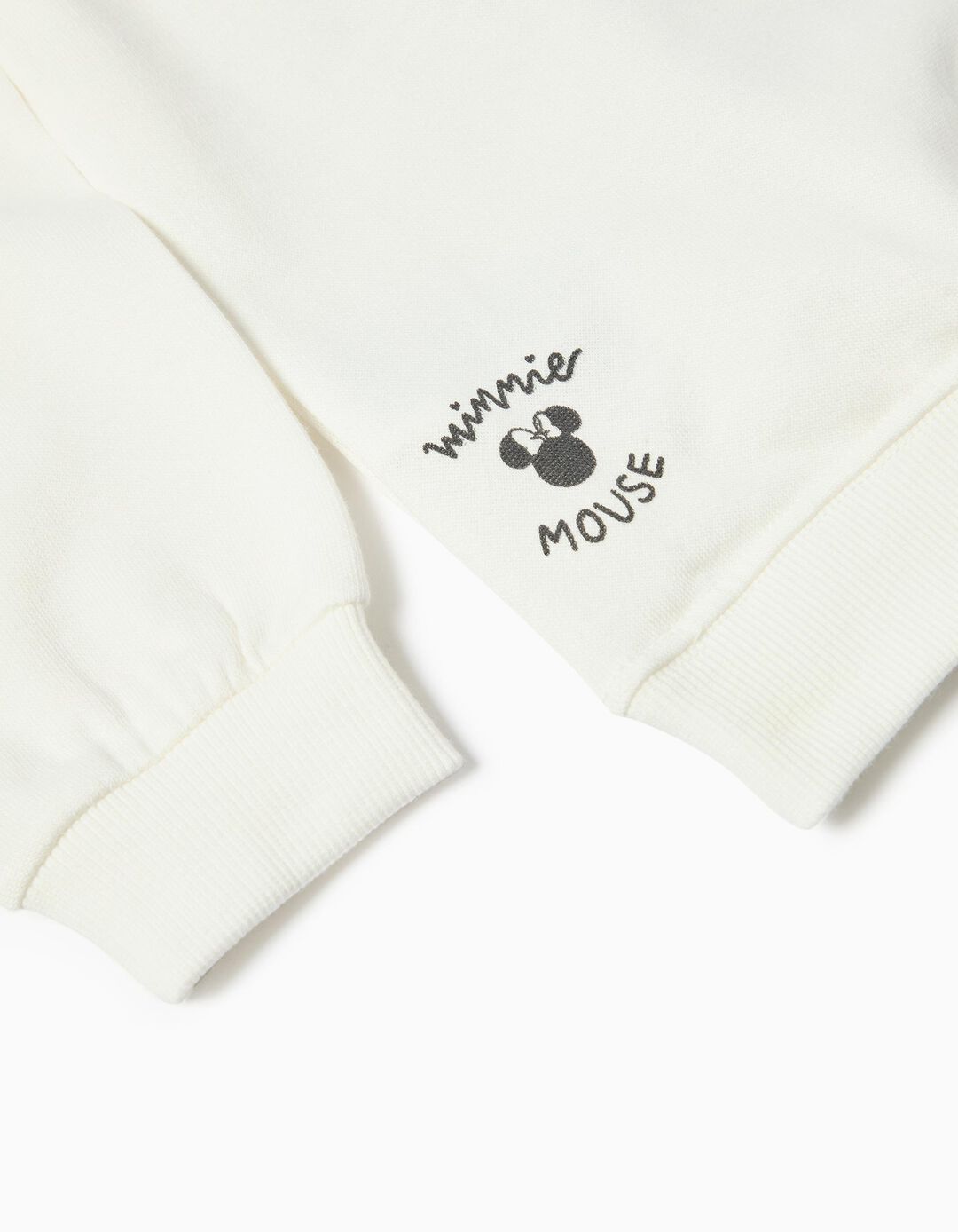 Sweatshirt de Felpa 'Minnie' ©Disney, Menina, Branco