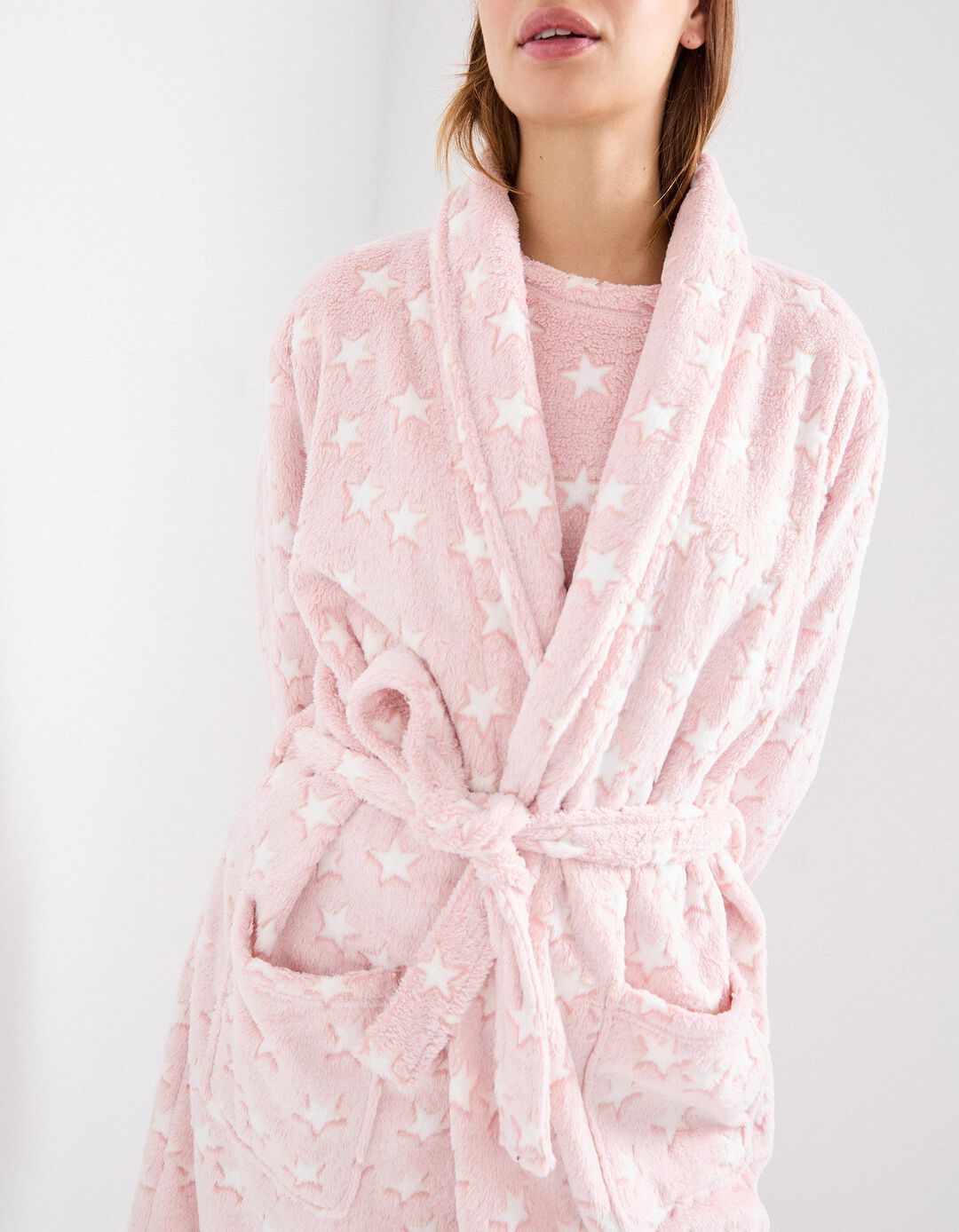 Robe Comprido, Mulher, Rosa 