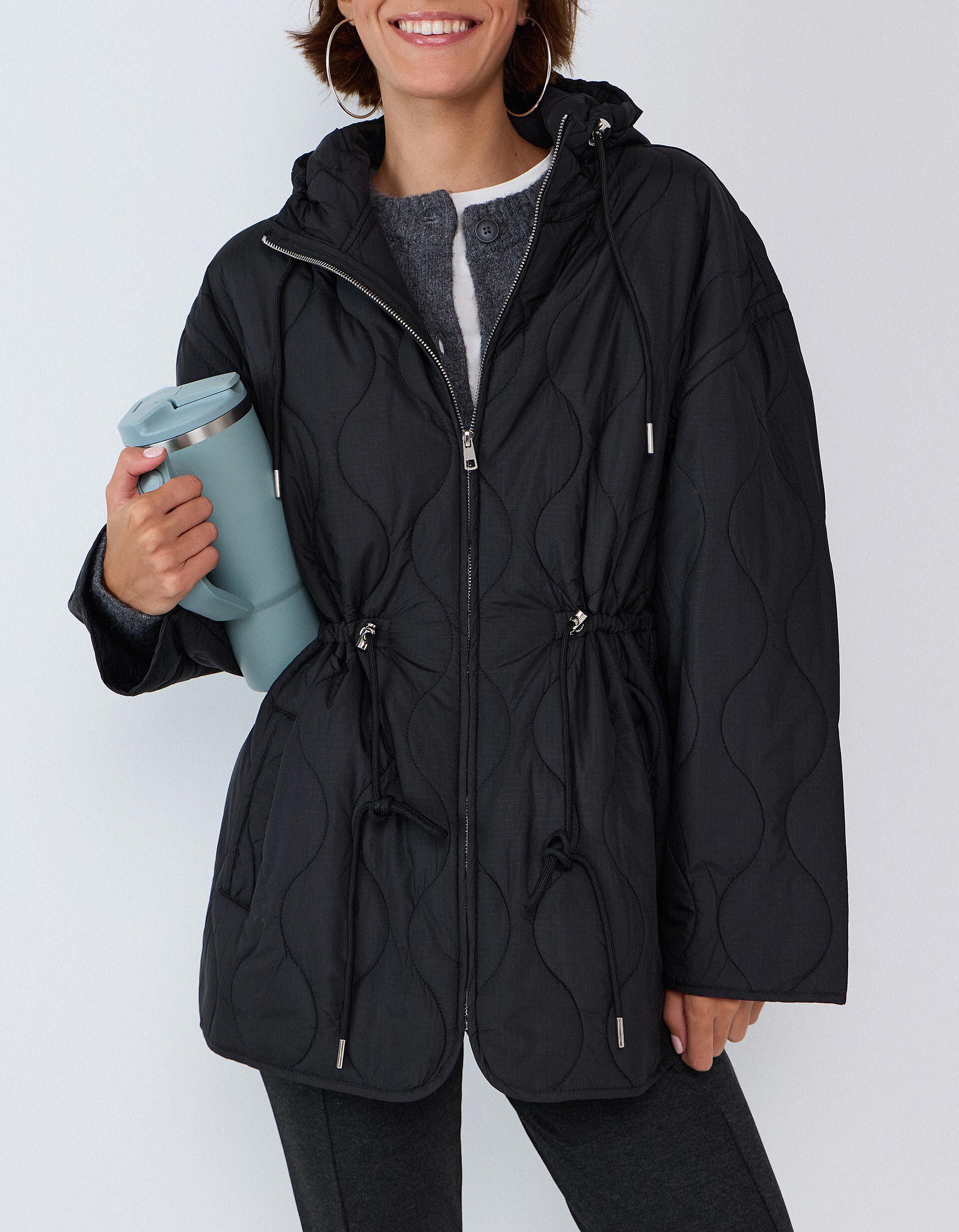 Comprar Online Blus&atilde;o Acolchoado, Mulher, Preto