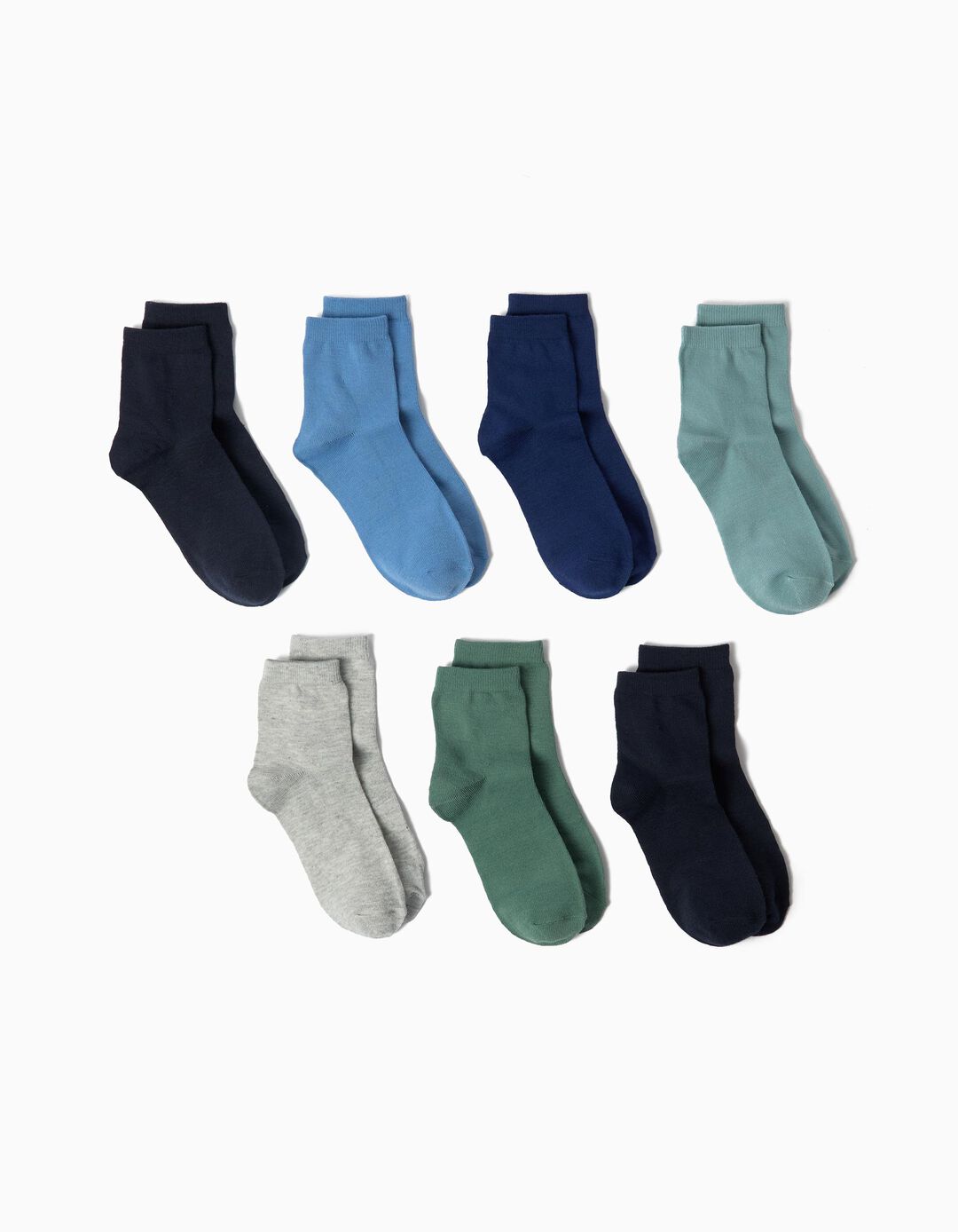 Pack 7 Pares De Meias, Menino, Multicolor