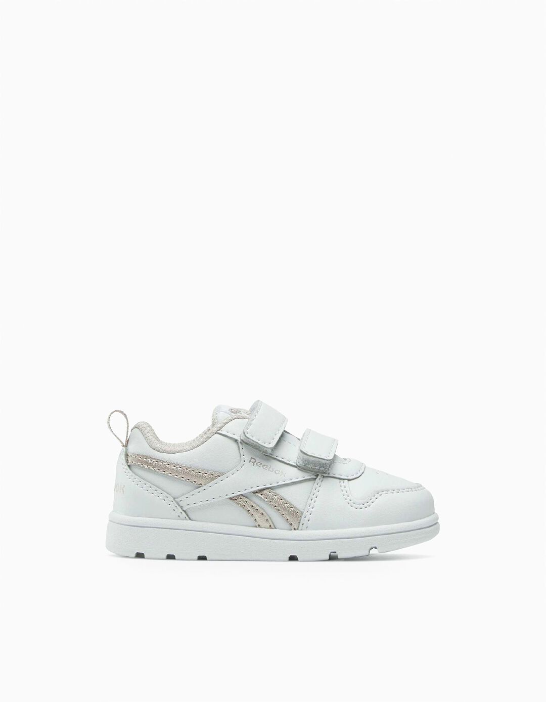 'Reebok' Sneakers, Baby Girl, White