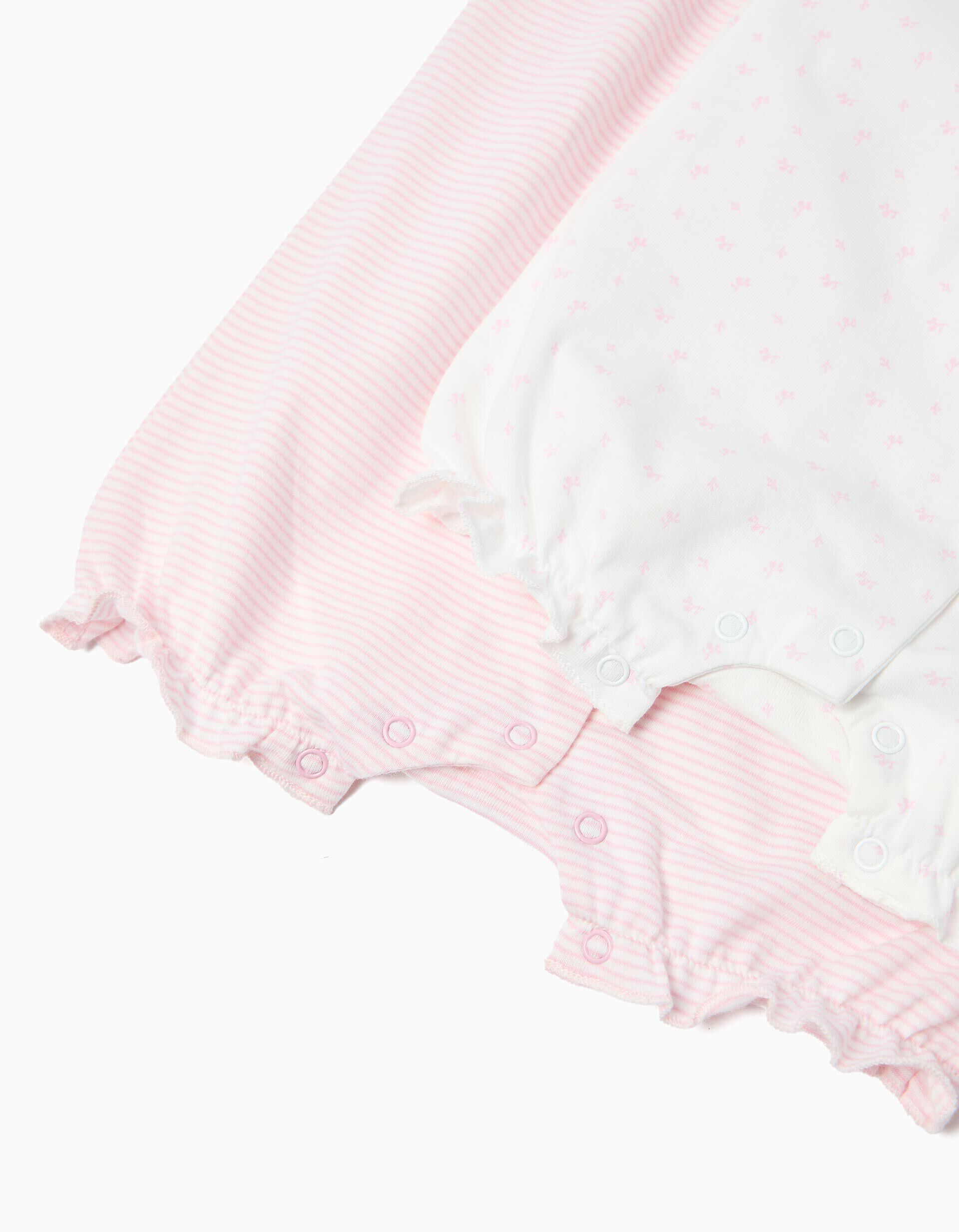 Comprar Online Pack 2 Bodies Macac&atilde;o, Menina, Branco 