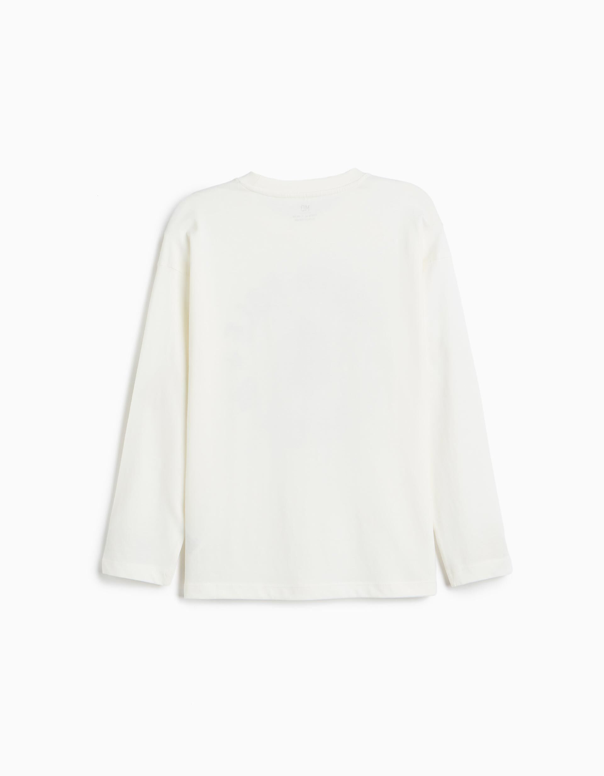 Comprar Online T-shirt Manga Comprida, Menino, Branco