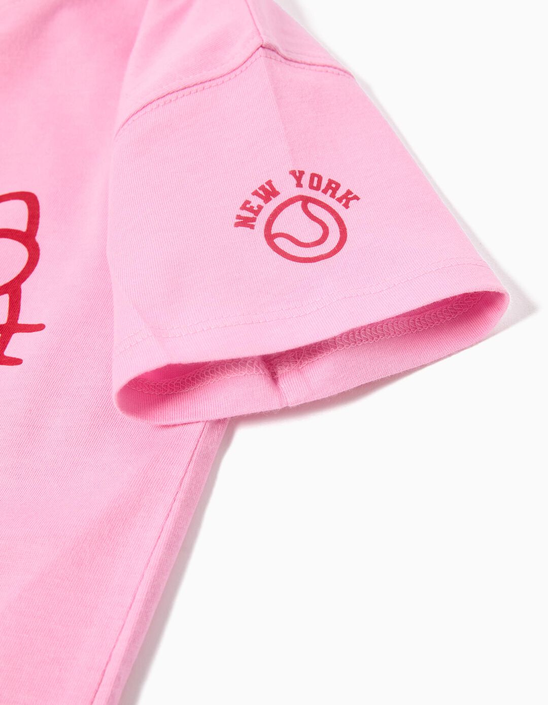 T-shirt 'Hello Kitty', Menina, Rosa