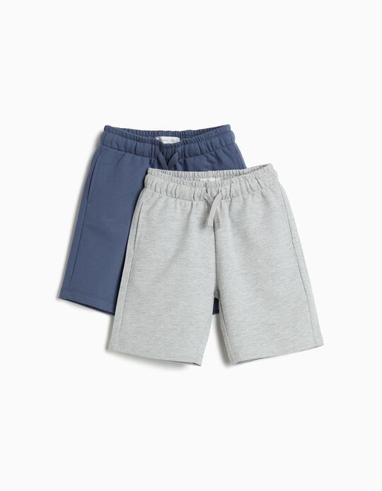 Comprar Online Pack 2 Cal&ccedil;&otilde;es de Felpa, Menino, Cinzento Claro