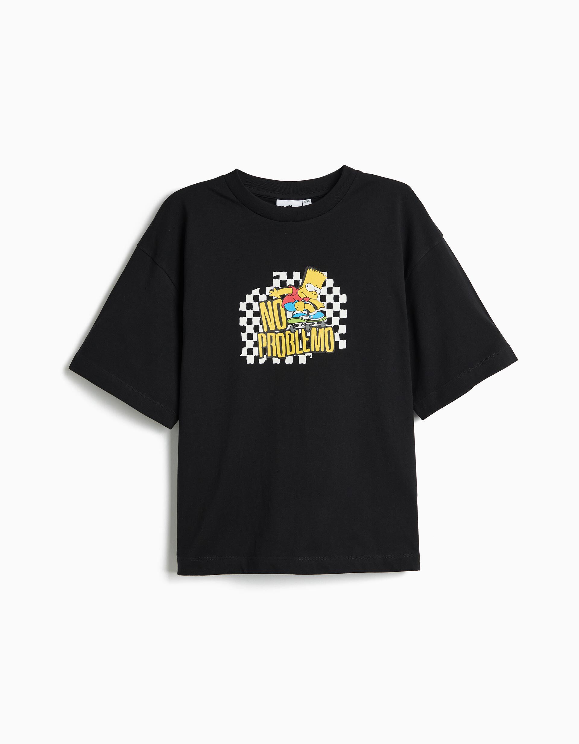 Comprar Online T-shirt 'Bart' Simpsons, Menino, Preto