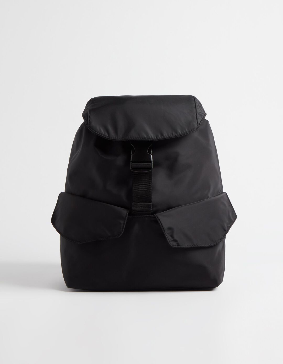 Nylon Backpack, Men, Black