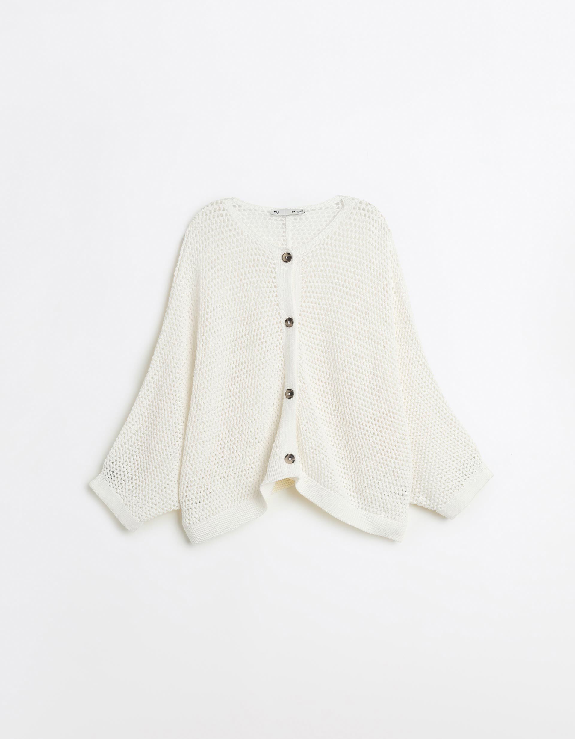 Comprar Online Casaco de Malha, Mulher, Cru