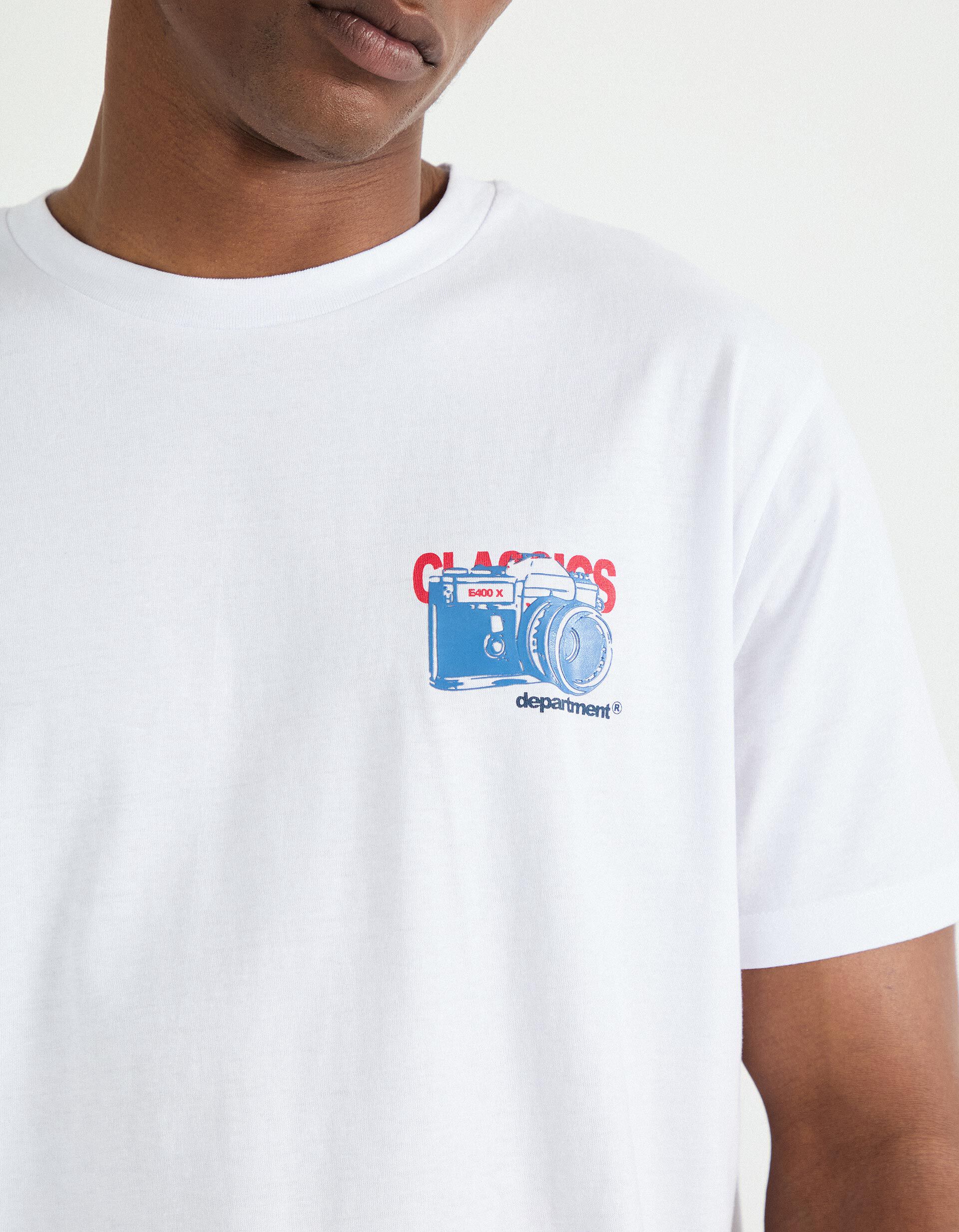 Comprar Online T-shirt Jersey Print, Homem, Branco