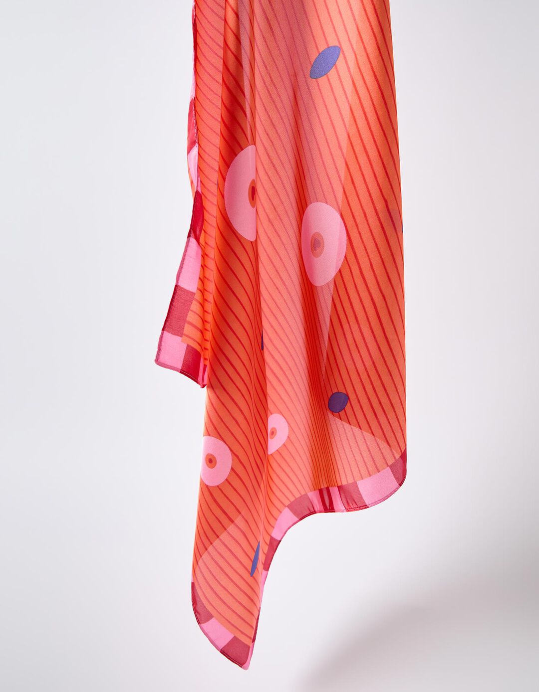 Lenço Solidário, Mulher, Rosa