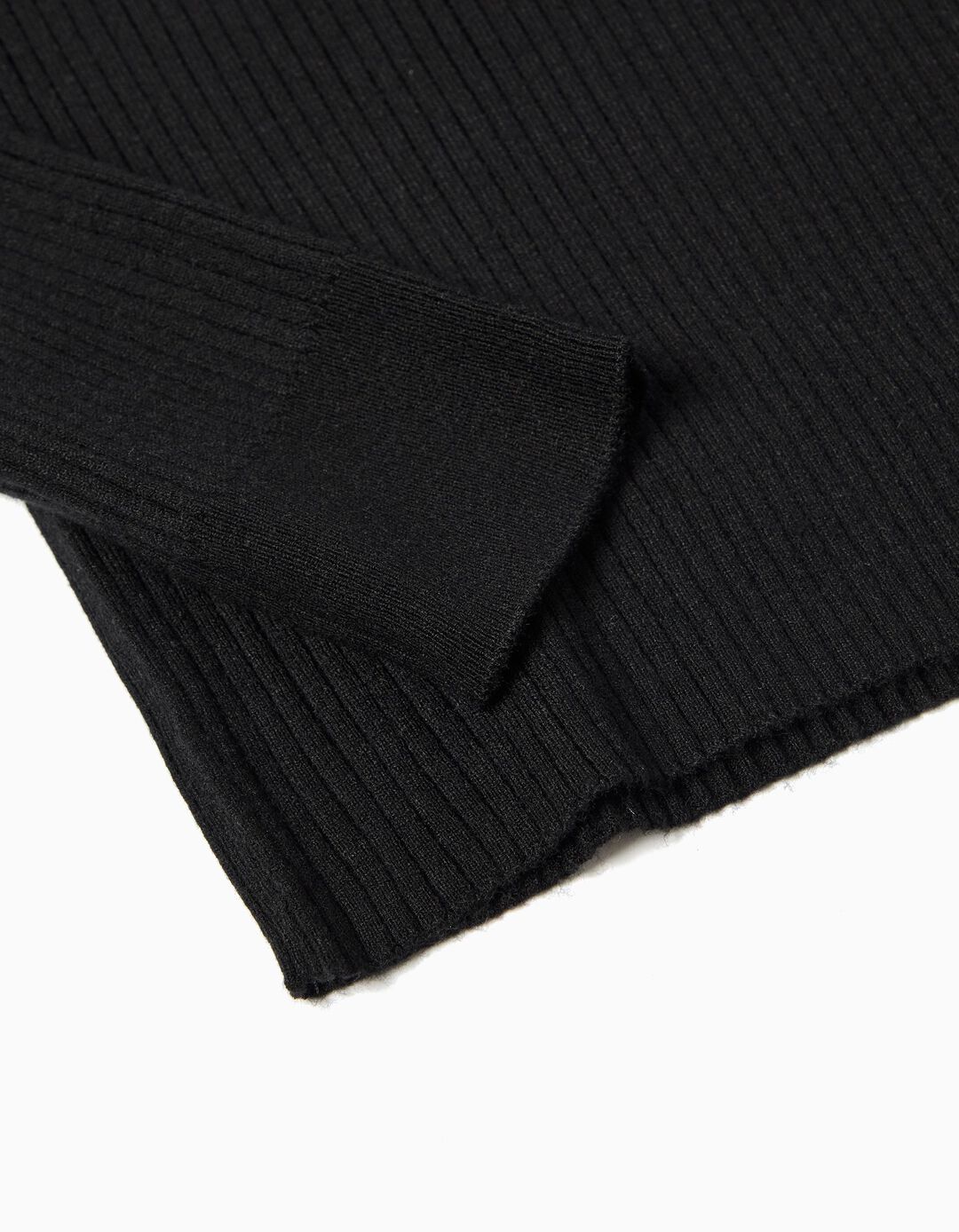 Camisola de Malha, Menina, Preto 