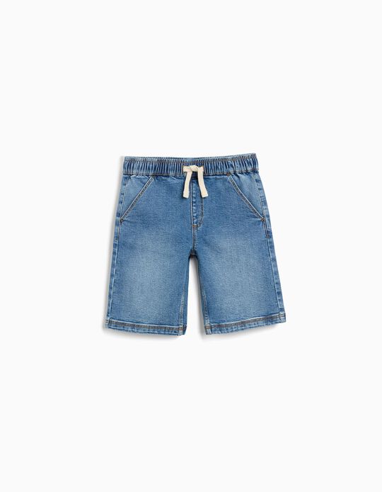 Comprar Online Calções Joggers de Ganga, Menino, Azul Claro
