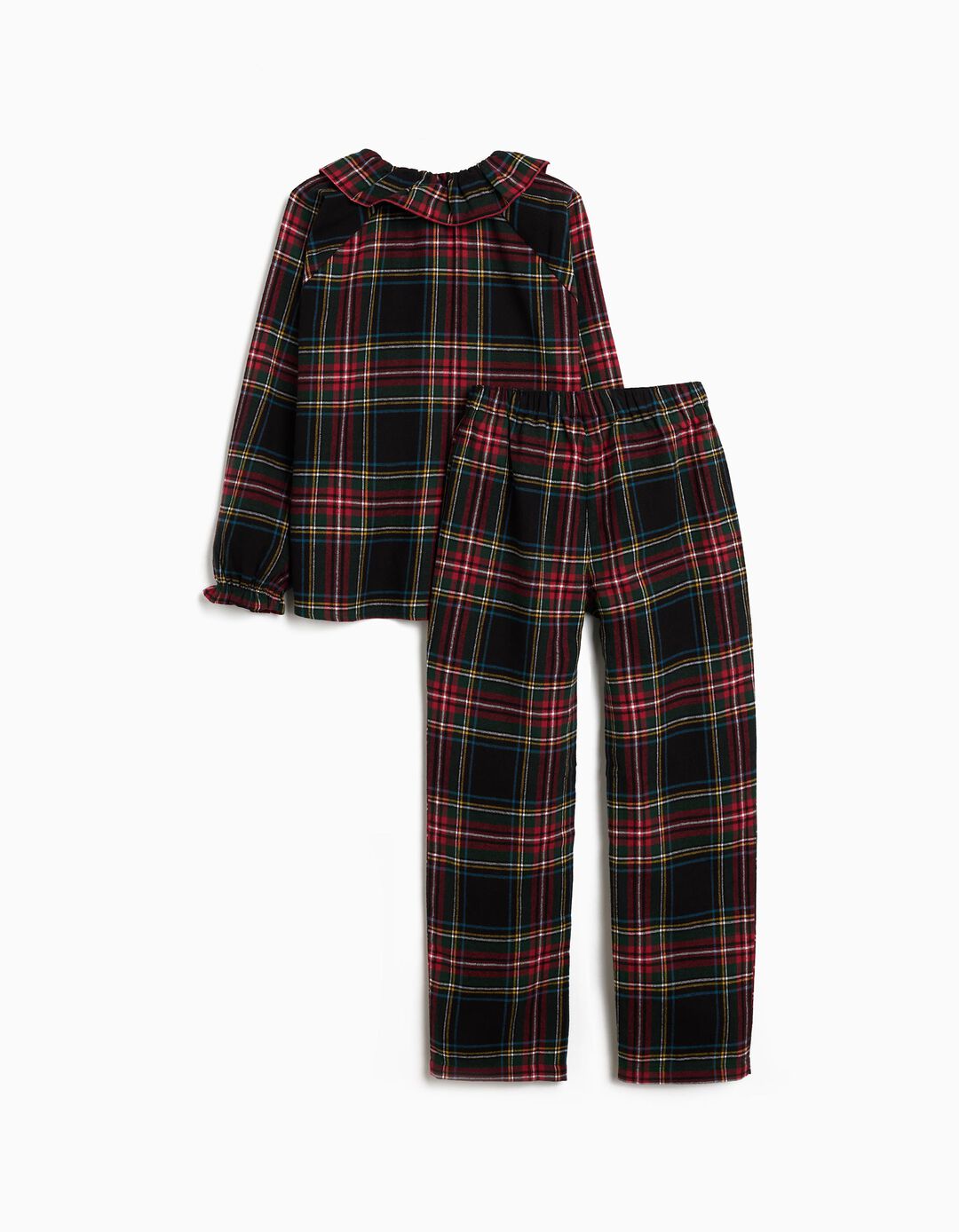 Pijama Flanela de Natal, Menina, Multicor