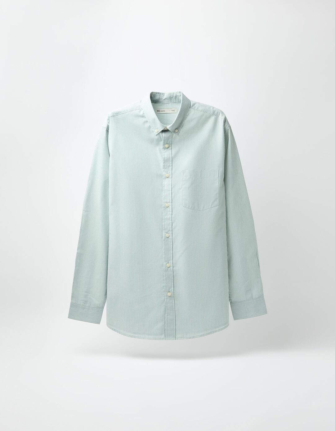 Camisa Riscas, Homem, Verde