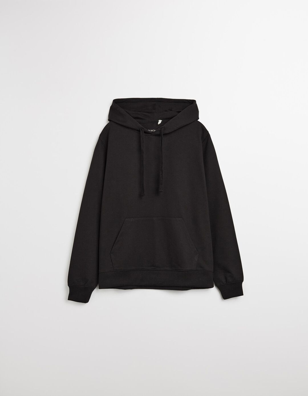 Sweatshirt com Capuz, Mulher, Preto