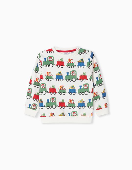 Christmas' Sweatshirt, Baby Boys, Multicolour