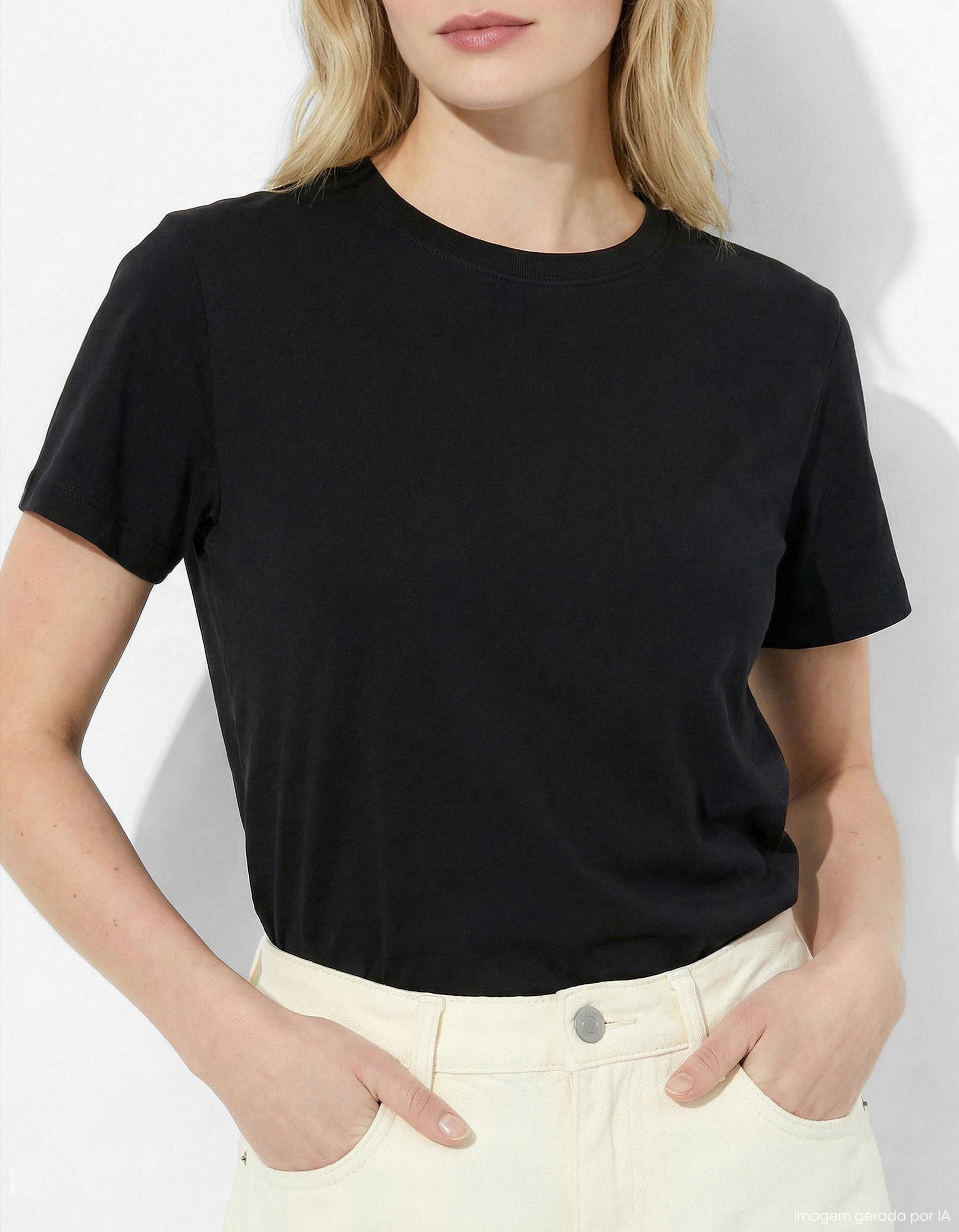 Comprar Online T-shirt, Mulher, Preto