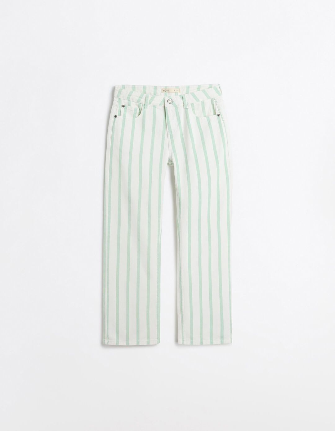 Cal&ccedil;as de Ganga 'Straight', Mulher, Verde Claro