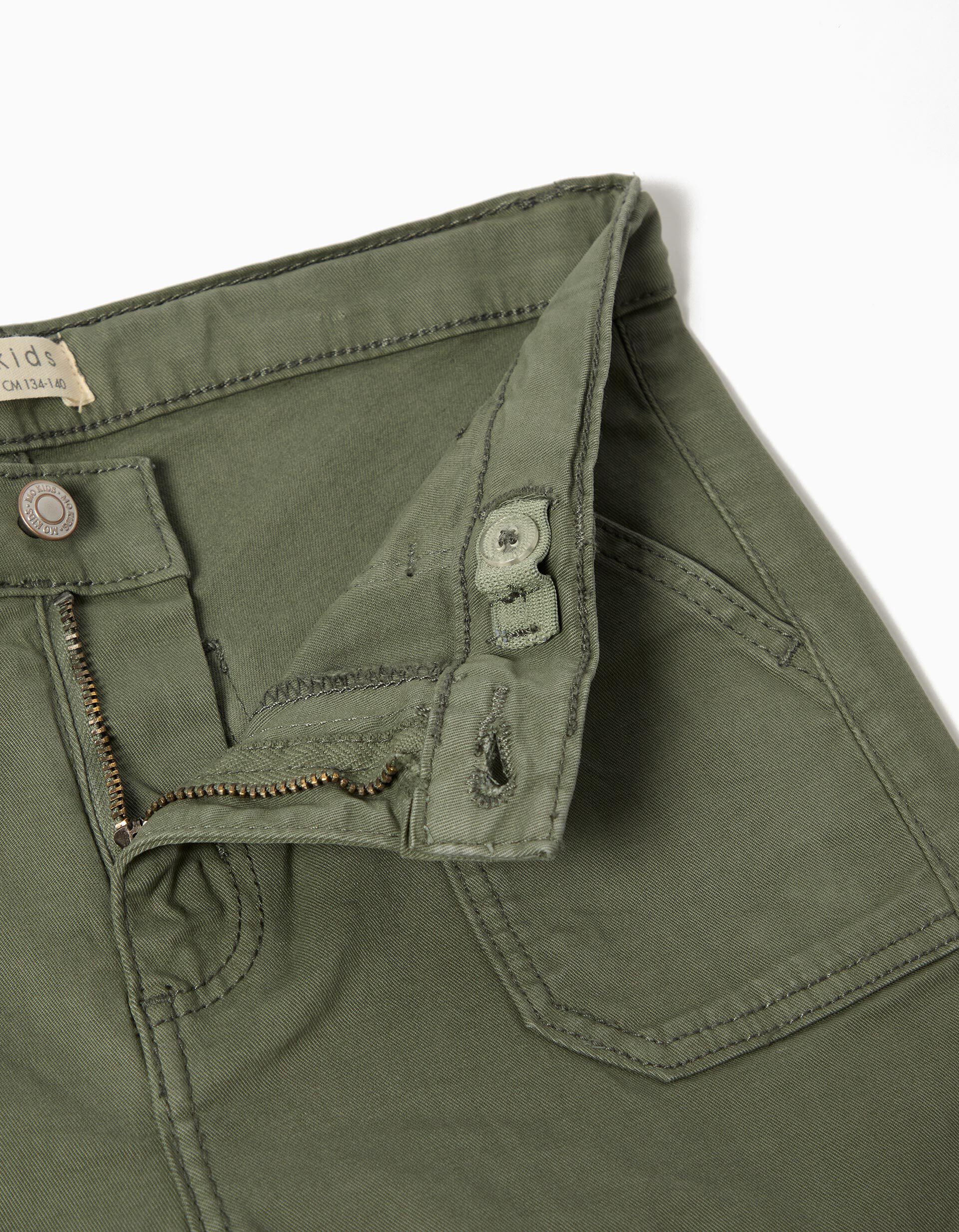 Comprar Online Cal&ccedil;as de Ganga Cargo, Menina, Verde Claro 