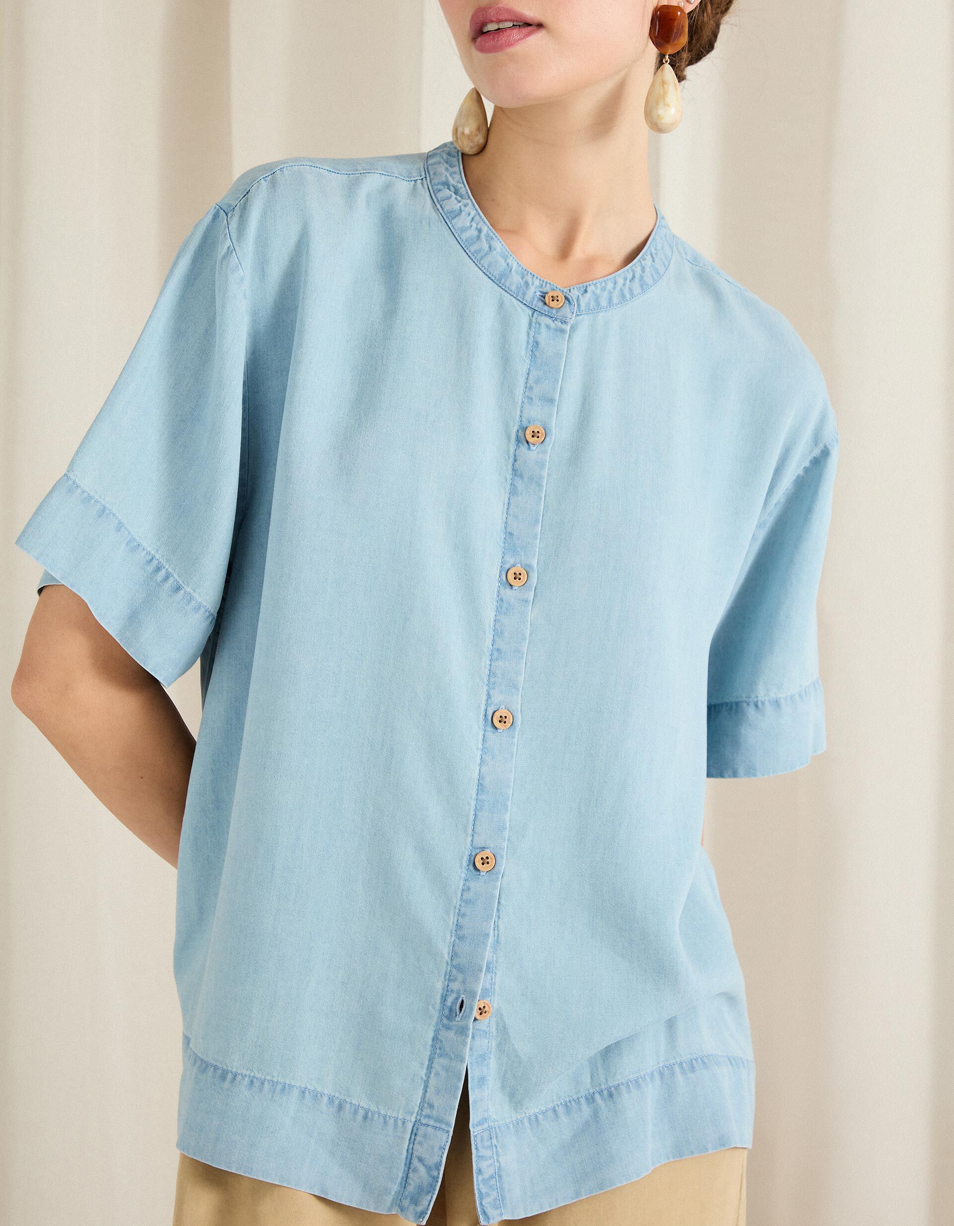 Comprar Online Blusa Liocel, Mulher, Azul Claro 