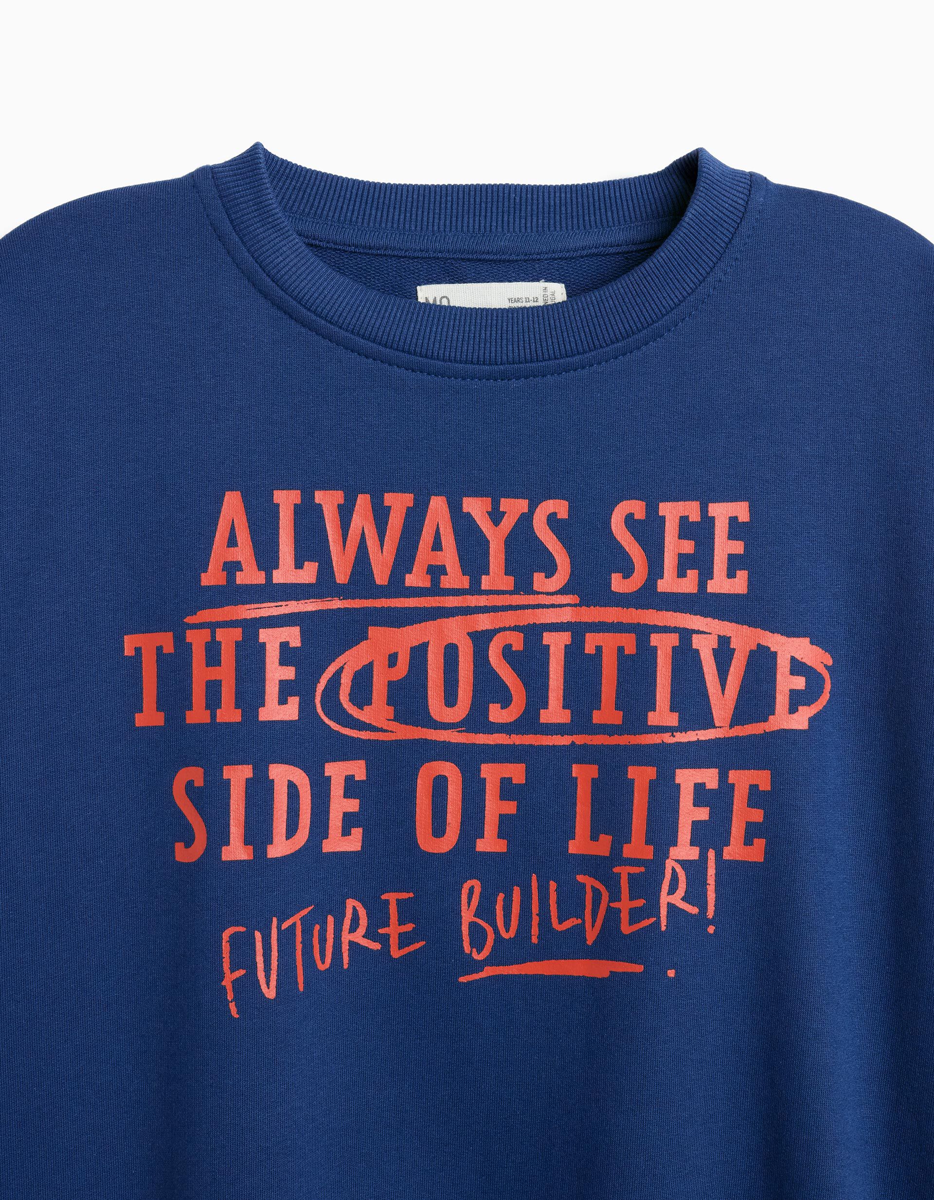 Comprar Online Sweatshirt De Felpa, Menino, Azul Escuro