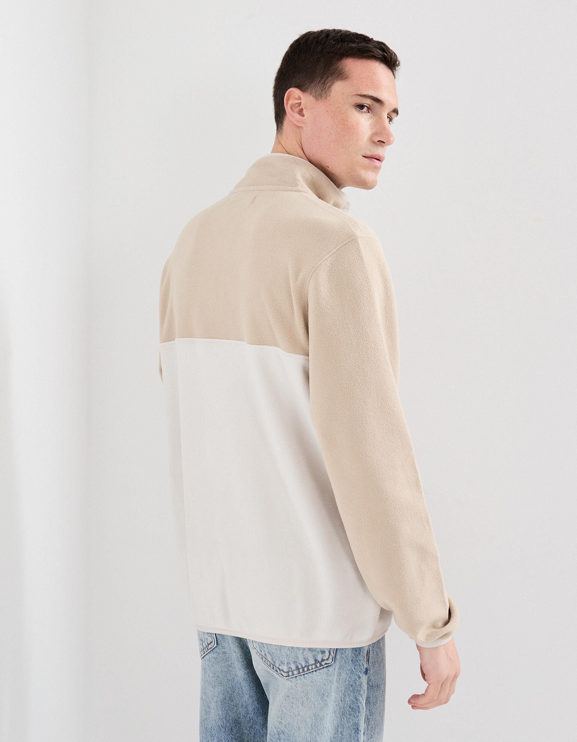 Comprar Online Camisola Polar, Homem, Bege