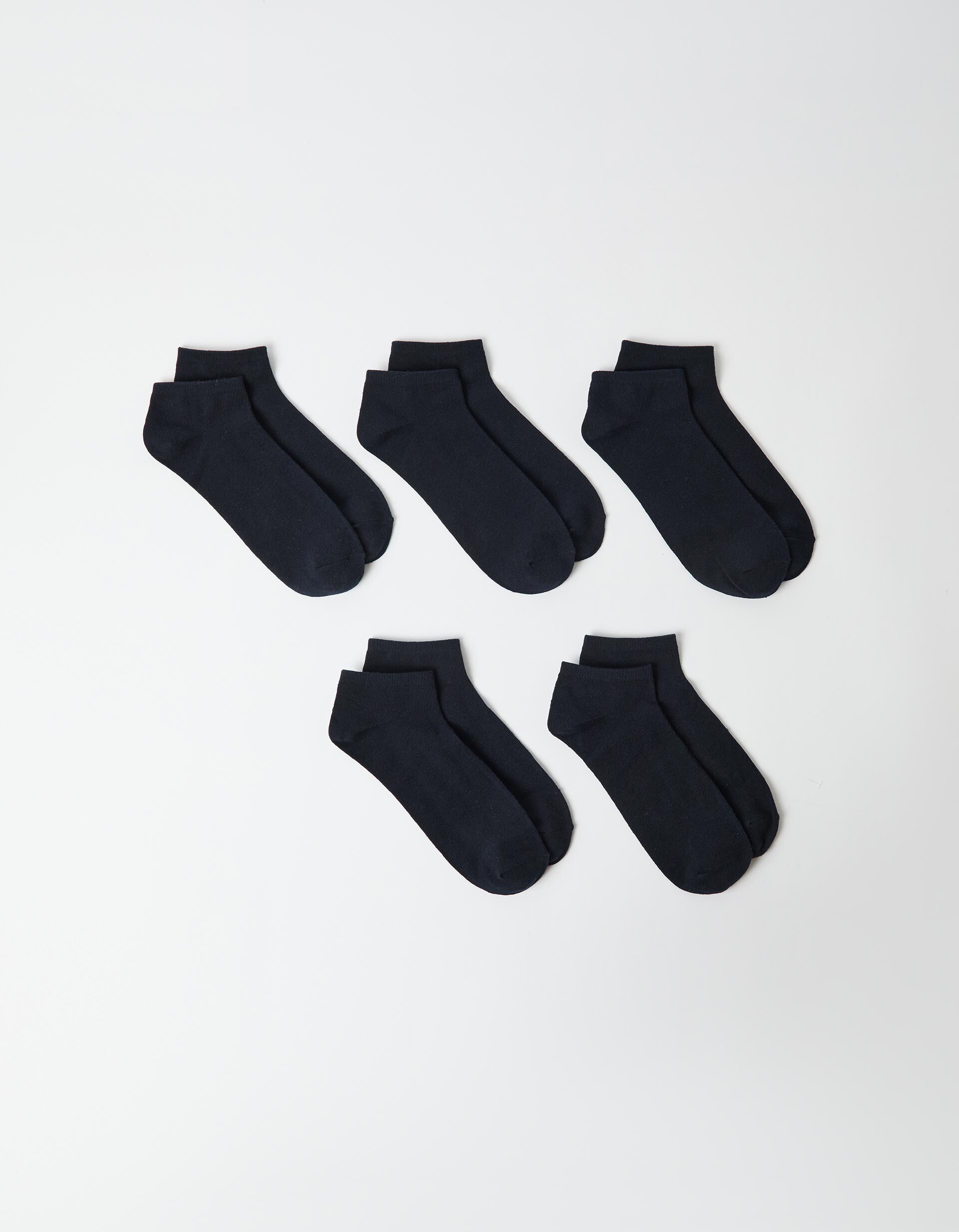 Comprar Online Pack 5 Pares de Meias, Homem, Azul escuro