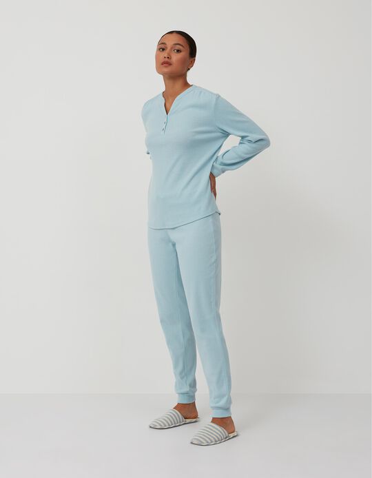 Pyjamas, Women, Light Blue