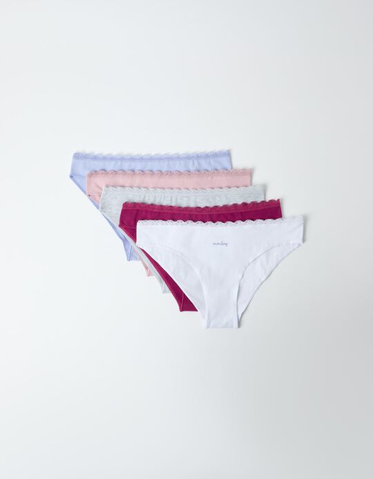 Comprar Online Pack 5 Cuecas, Mulher, Multicor