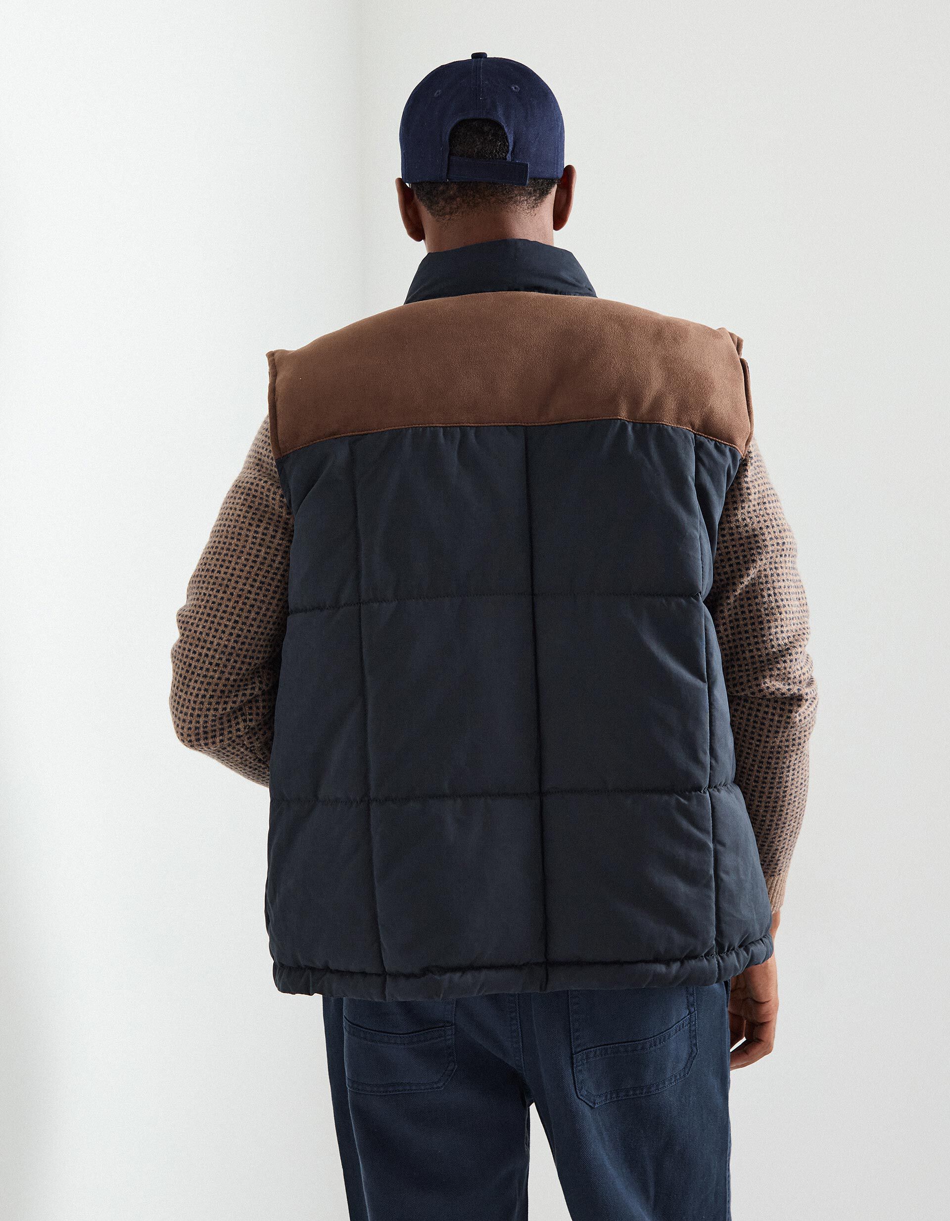 Comprar Online Colete Acolchoado, Homem, Azul Escuro