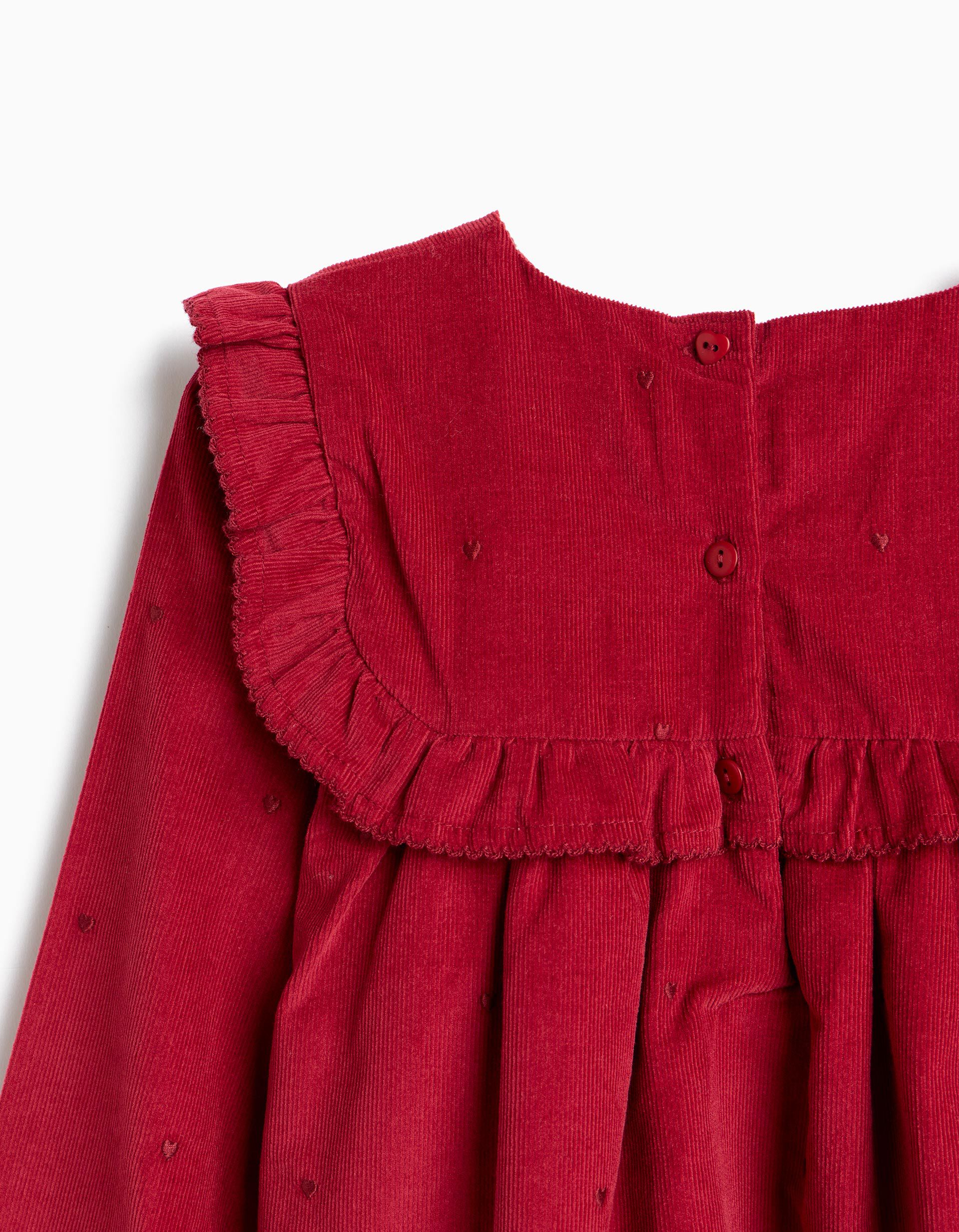 Comprar Online Vestido Bombazine, Menina, Vermelho