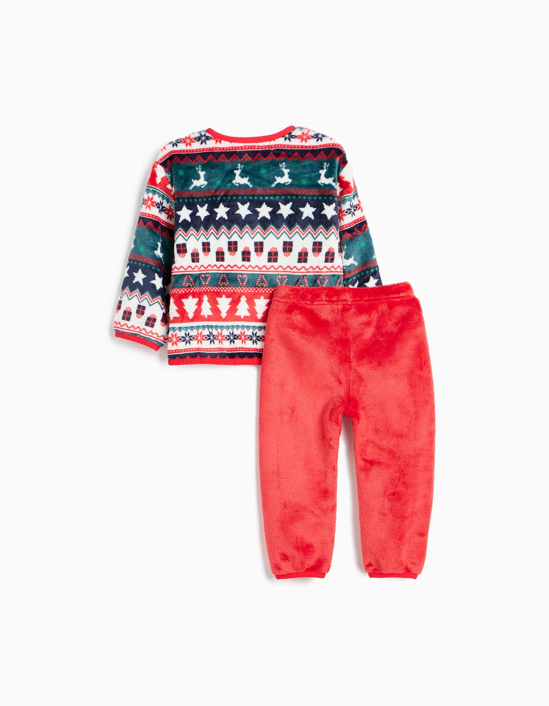 Pijama De Natal, Beb&eacute;, Vermelho Escuro