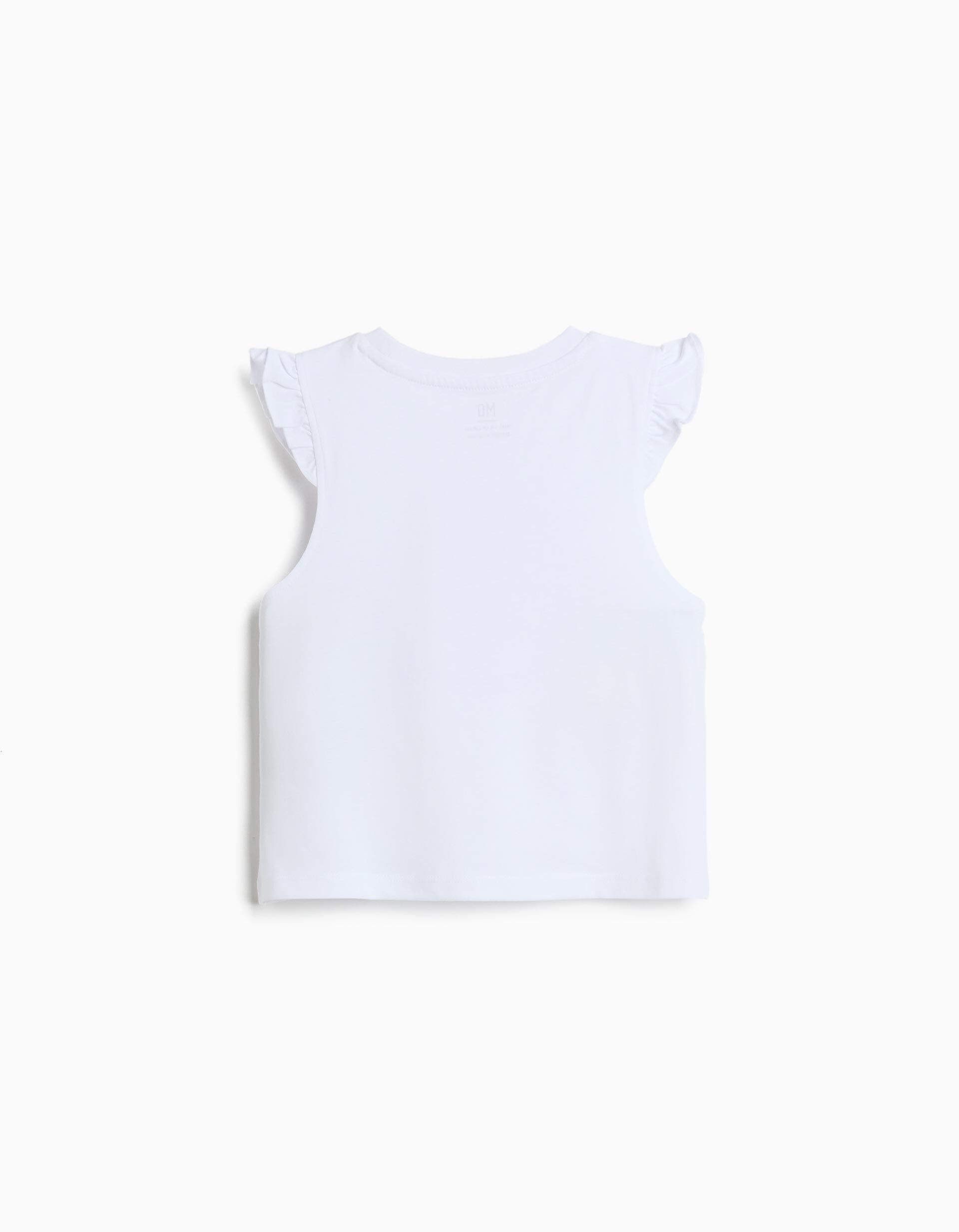 Comprar Online T-shirt Estampada, Menina, Branco