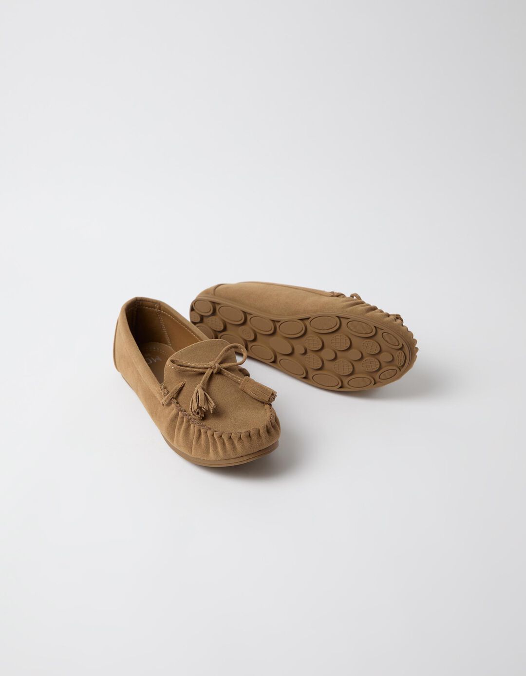 Mocassins, Mulher, Bege