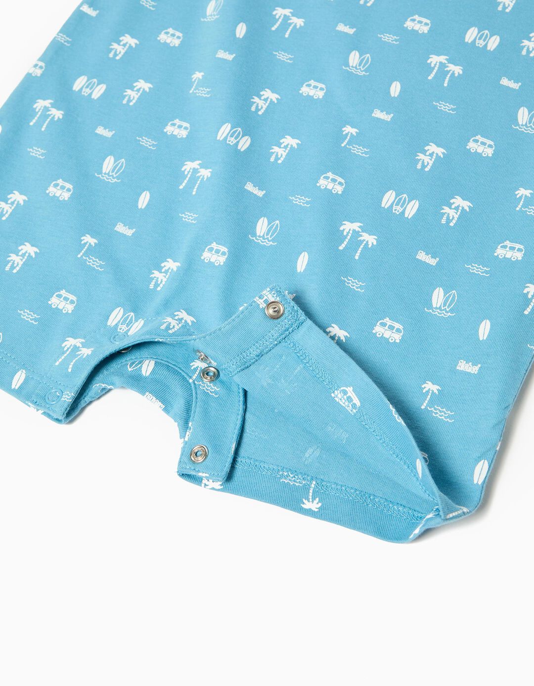 Pijama-Macacão, Menino, Azul Claro 