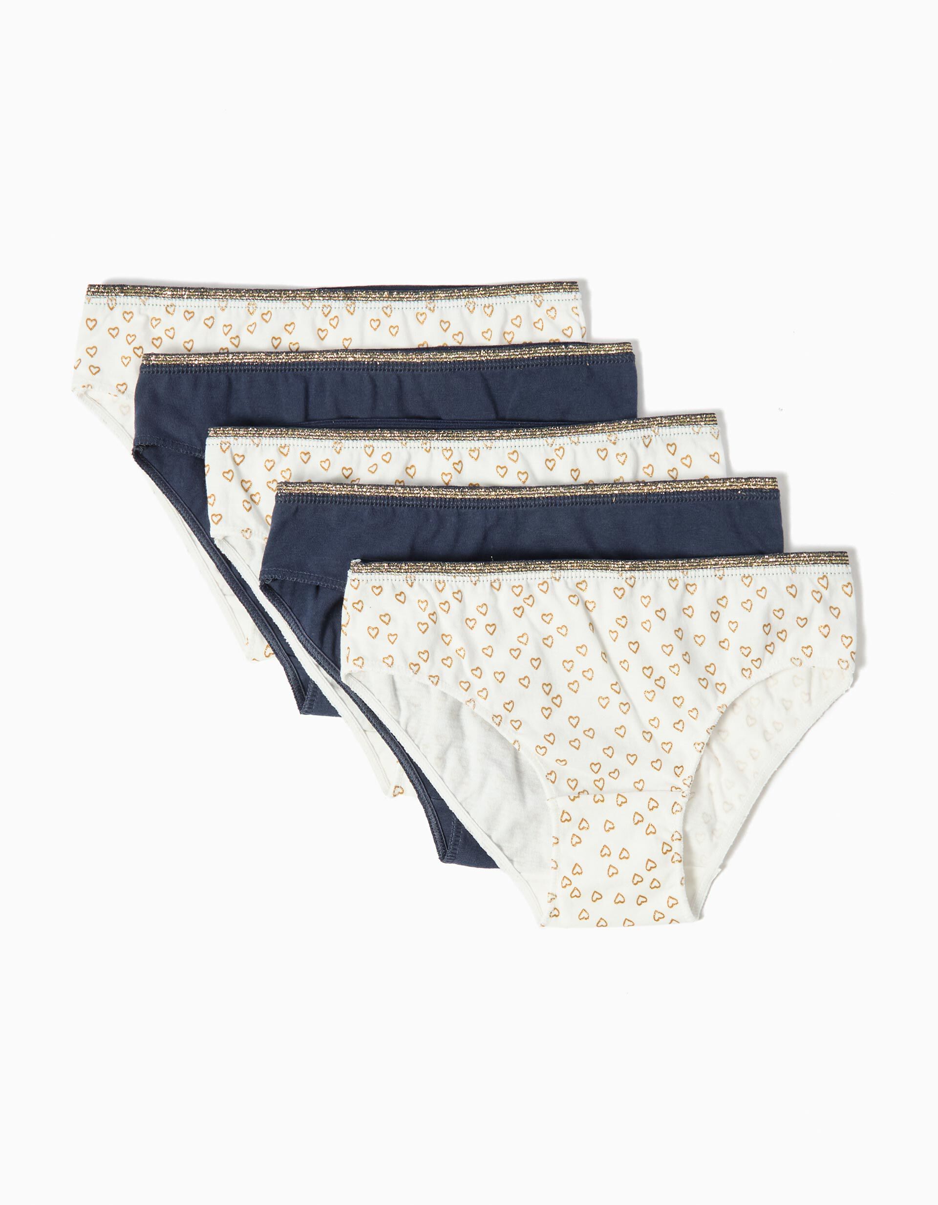 Comprar Online Pack 5 Cuecas, Menina, Multicor