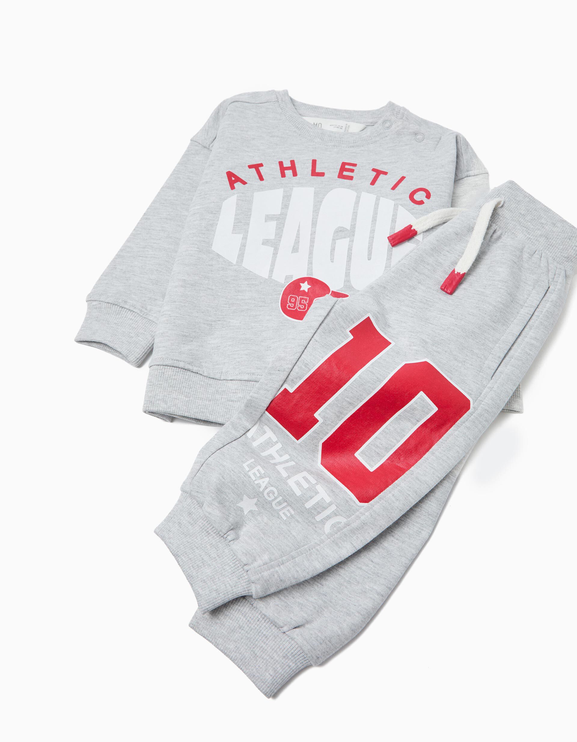 Comprar Online Conjunto de Jogging, Menino, Cinzento Claro