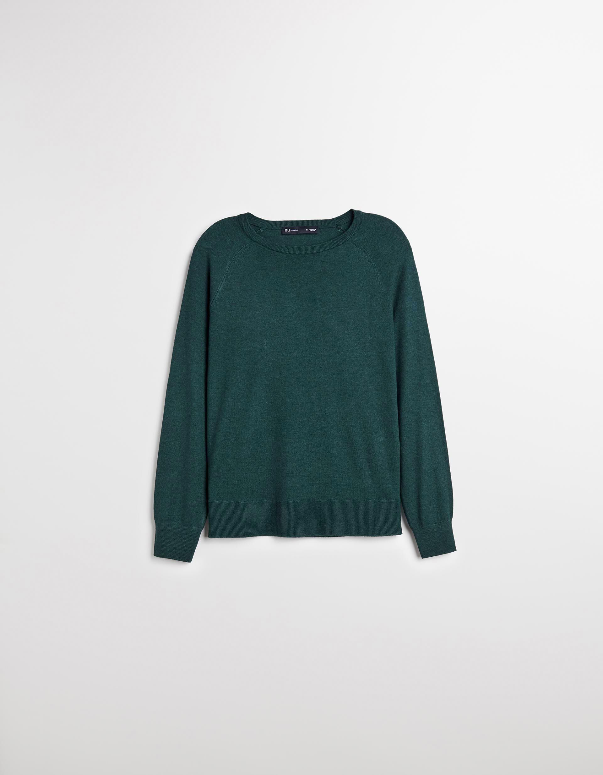 Comprar Online Camisola com Caxemira, Mulher, Verde Escuro